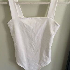 Abercrombie & Fitch Soft White Bodysuit